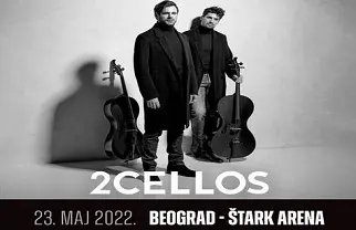 Koncert 2Cellos Beograd,23.05.2022.