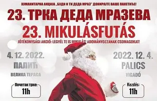 Trka Deda Mrazeva Palić 2022
