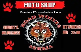 Moto skup Road Wolves Šabac 2023