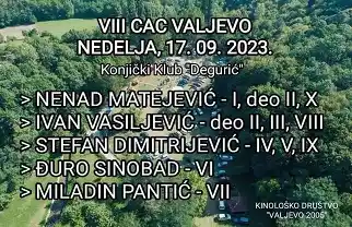 Izložba pasa Valjevo septembar 2023