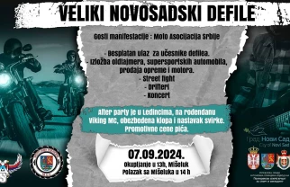 Moto defile Novi Sad 2024