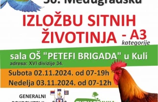 Izložba sitnih životinja Kula 2024