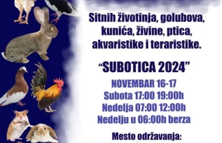 Izložba sitnih životinja Subotica