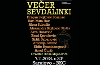 Večer sevdalinki Sarajevo 2024