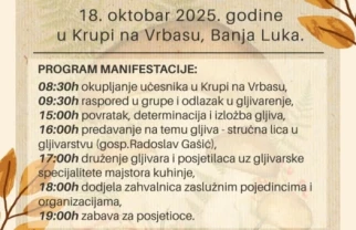 Dani gljiva Krupa na Vrbasu 2025