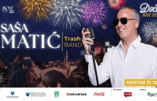 Saša Matić Nova godina Mostar 2026